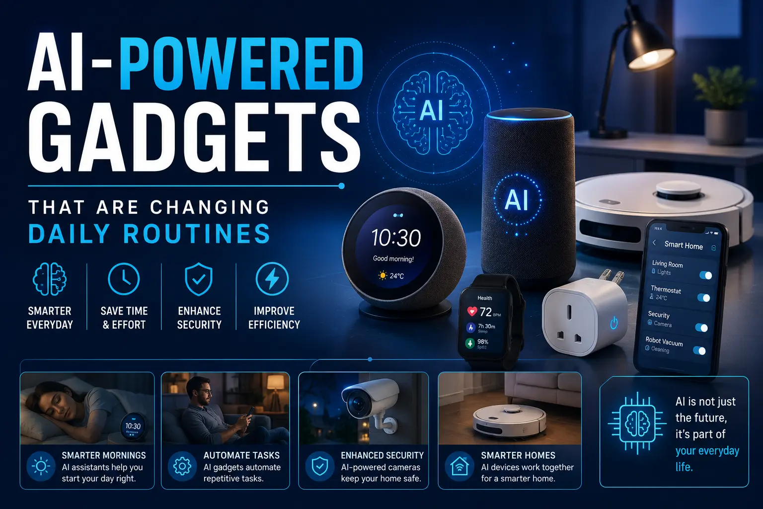 AI-Powered Gadgets That Are Changing Daily Routines