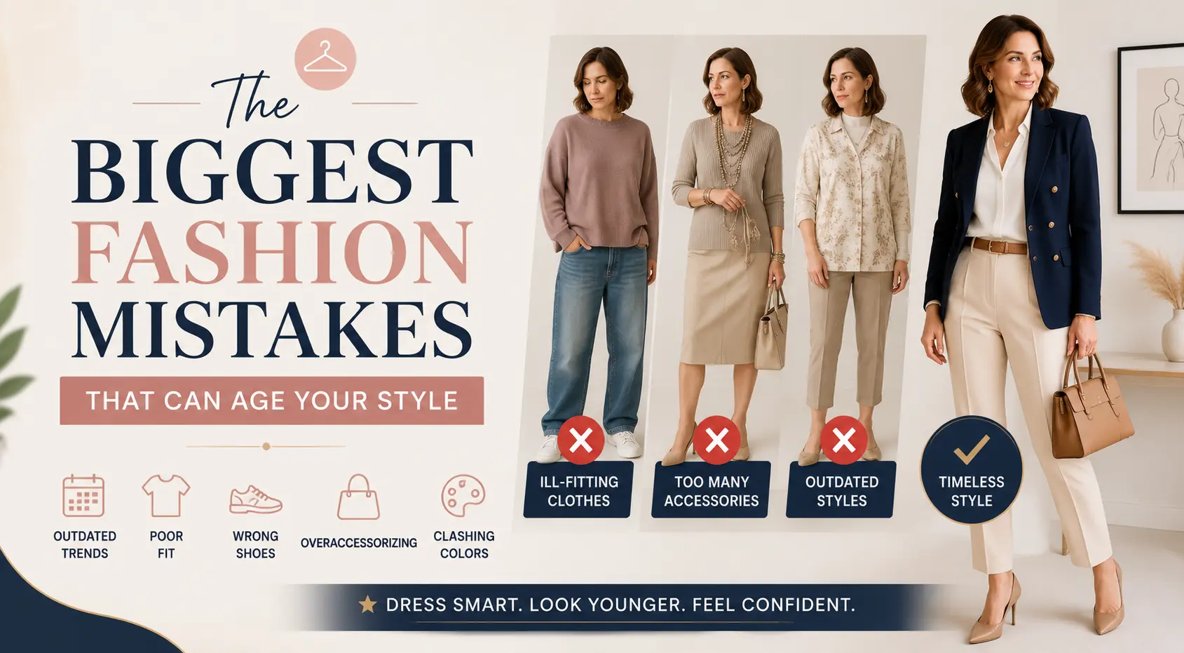 The Biggest Fashion Mistakes That Can Age Your Style