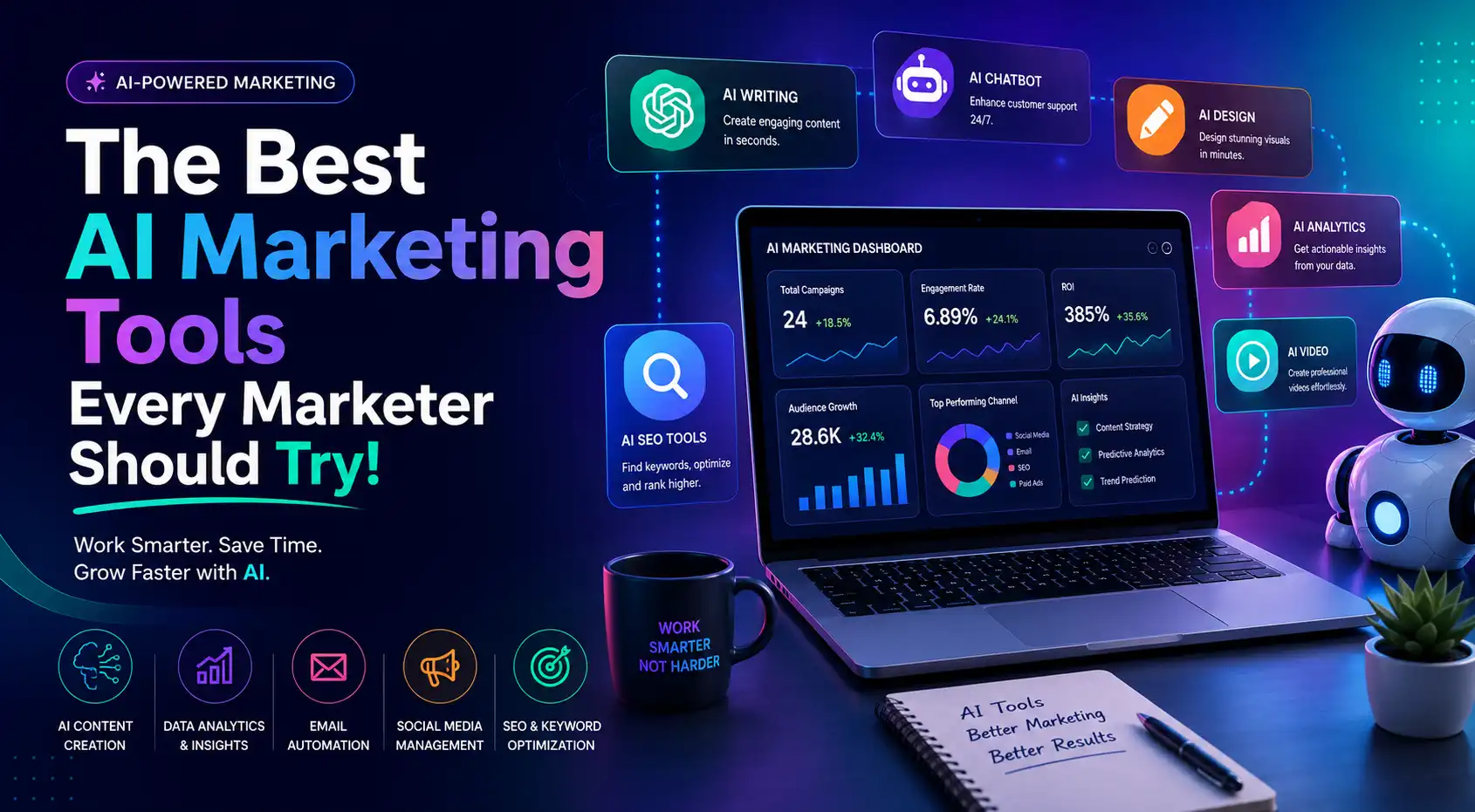 The Best AI Marketing Tools Every Marketer Should Try