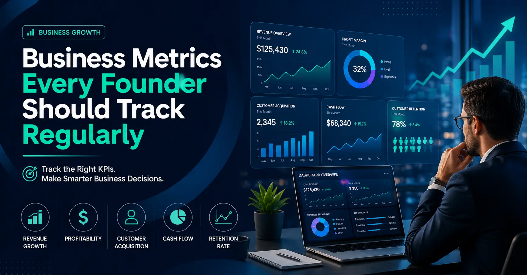 Business Metrics Every Founder Should Track Regularly