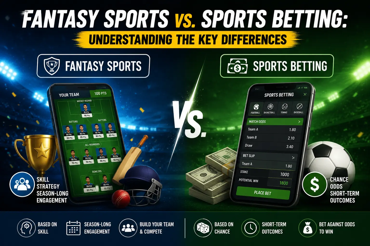 Fantasy Sports vs. Sports Betting