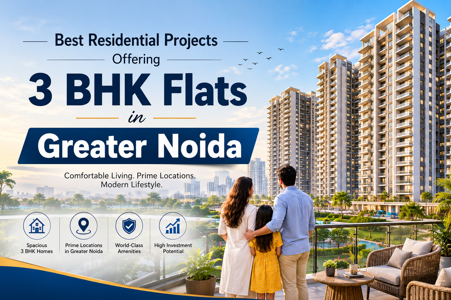 3 BHK Flats in Greater Noida