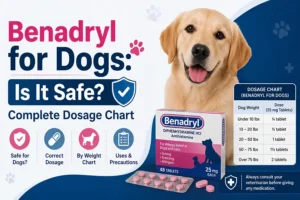 Benadryl for Dogs: Is It Safe? Complete Dosage Chart